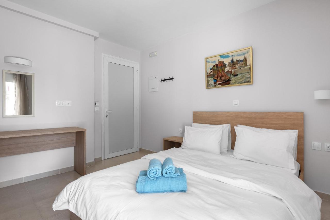 Апартаменты Blue Flag, Nilie Hospitality Mgmt Олимпиаки-Акти Экстерьер фото