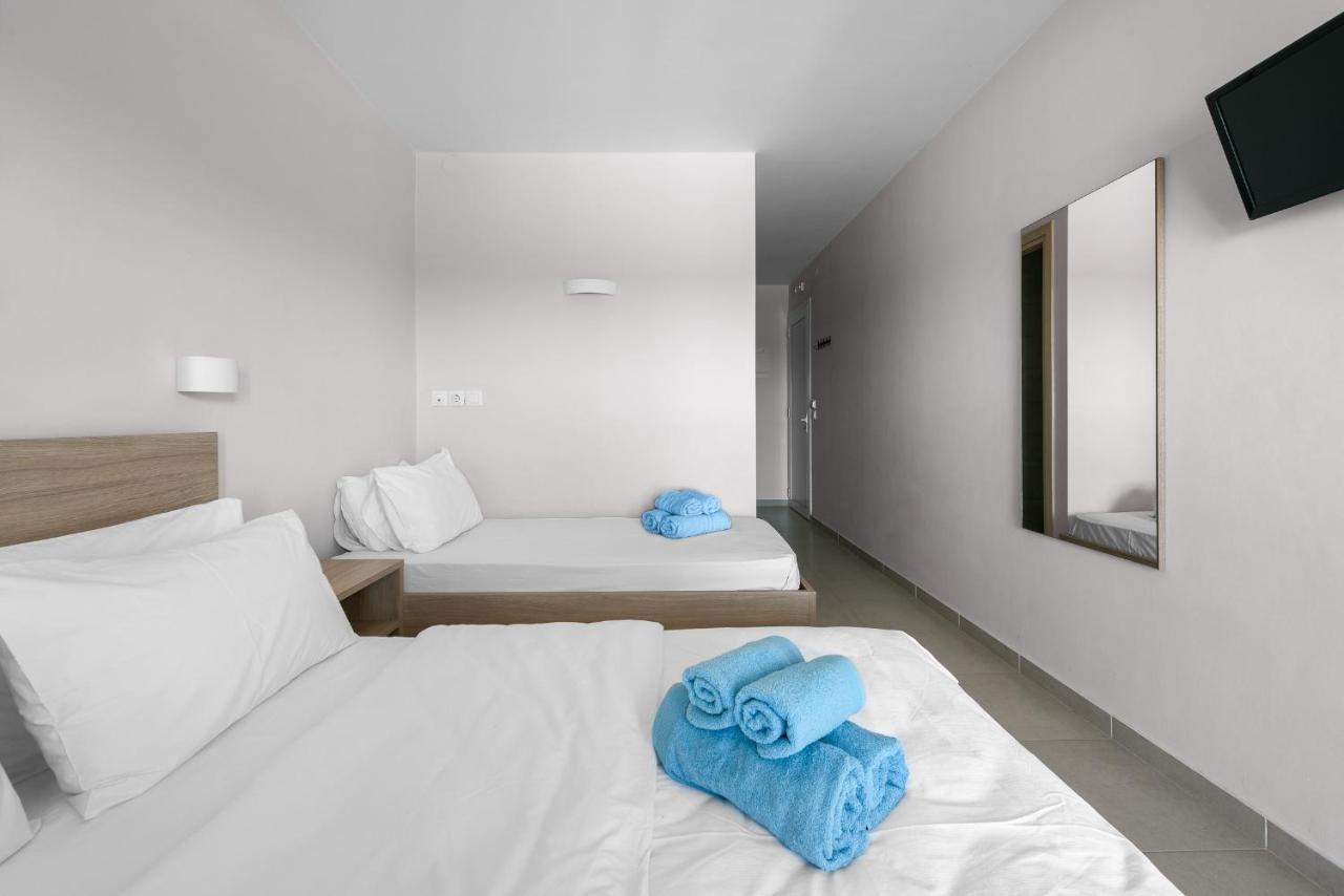 Апартаменты Blue Flag, Nilie Hospitality Mgmt Олимпиаки-Акти Экстерьер фото