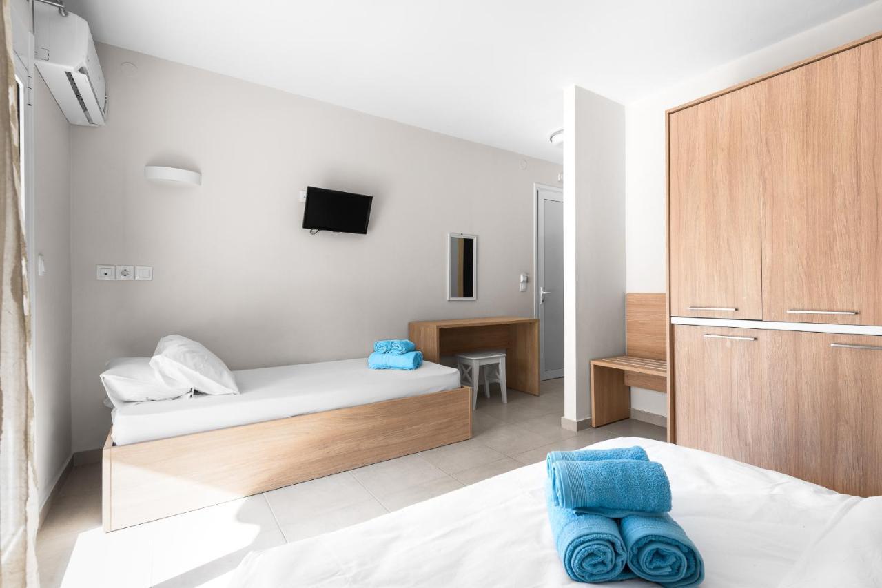 Апартаменты Blue Flag, Nilie Hospitality Mgmt Олимпиаки-Акти Экстерьер фото